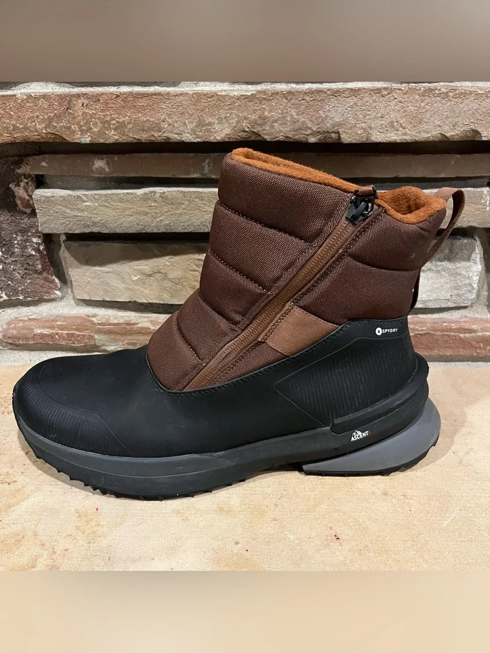 Spyder Hyland Ascent 5 Brown & Black Insulated Winter Boots